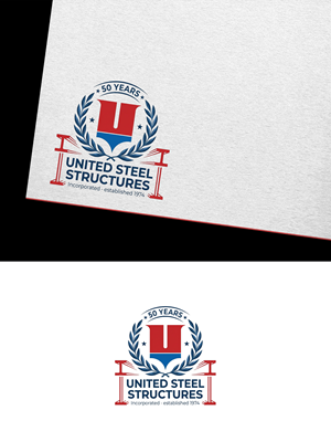 Logo Design by LogoLoot for United Steel Structures, Inc.  | Design: #37270216
