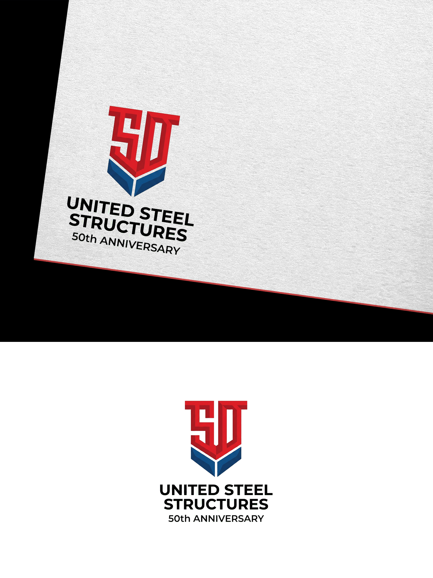 Logo Design by LogoLoot for United Steel Structures, Inc.  | Design #37270222