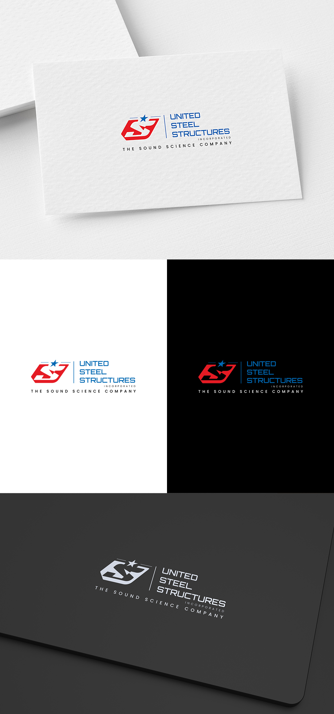 Logo Design by SL Designer for United Steel Structures, Inc.  | Design #37271866