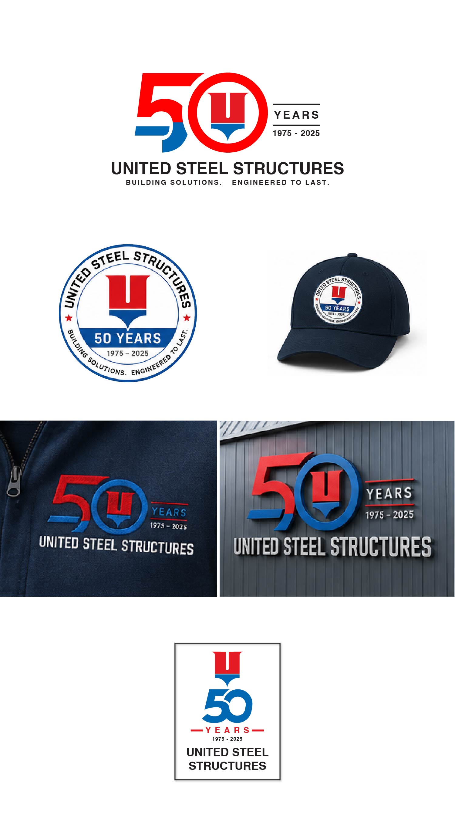 Logo Design by Coneagles for United Steel Structures, Inc.  | Design #37269941