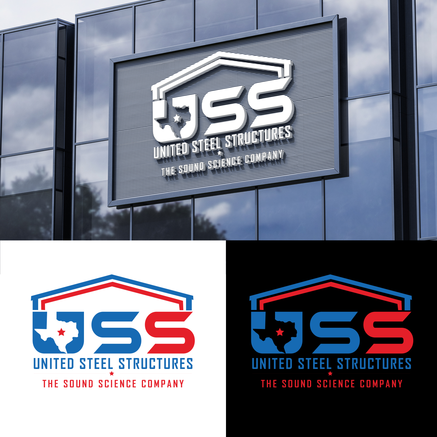 Logo Design by Creative Jiniya for United Steel Structures, Inc.  | Design #37281864