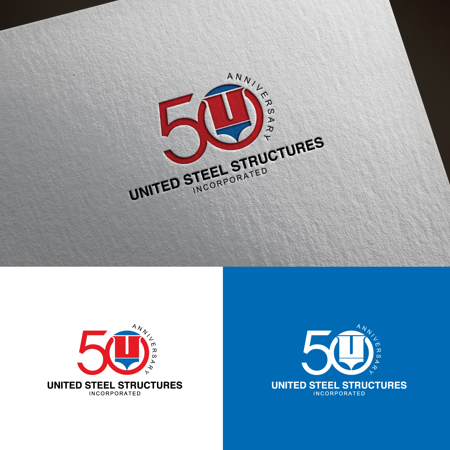 Logo Design by sankar999 for United Steel Structures, Inc.  | Design #37267901