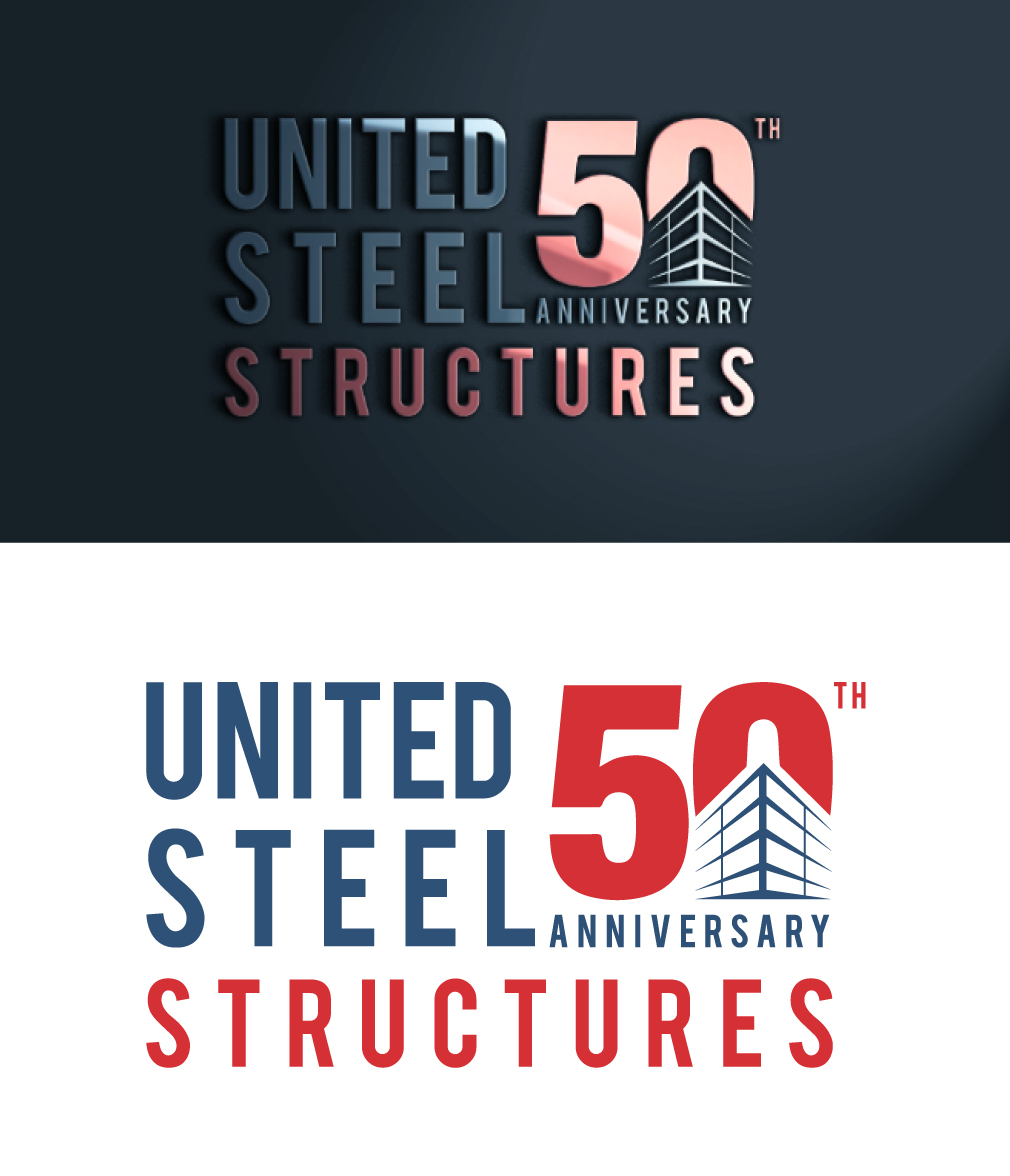 Logo Design by Chanel graphics for United Steel Structures, Inc.  | Design #37273318