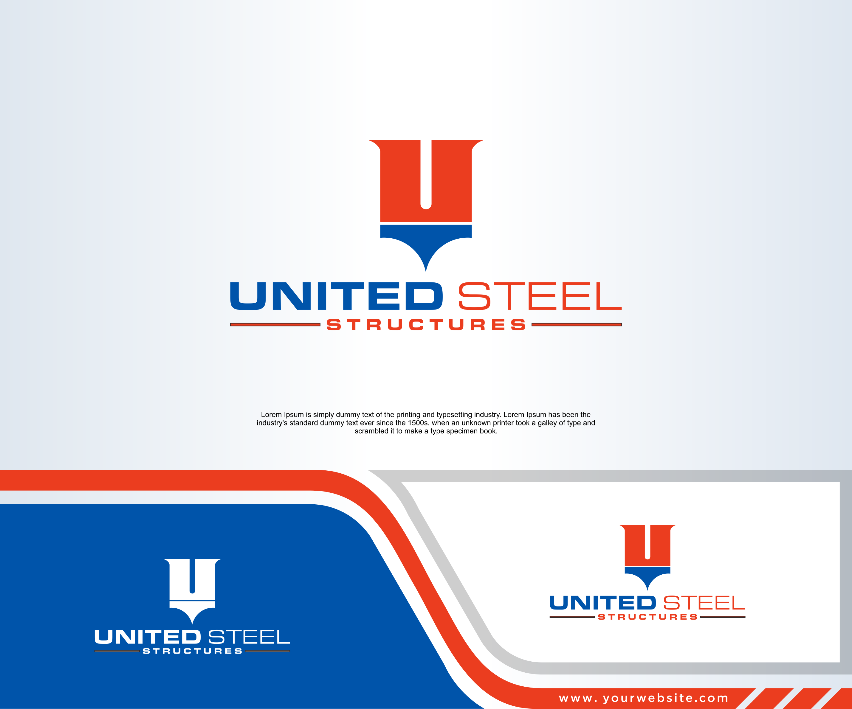 Logo Design by dobleh_creative for United Steel Structures, Inc.  | Design #37267879