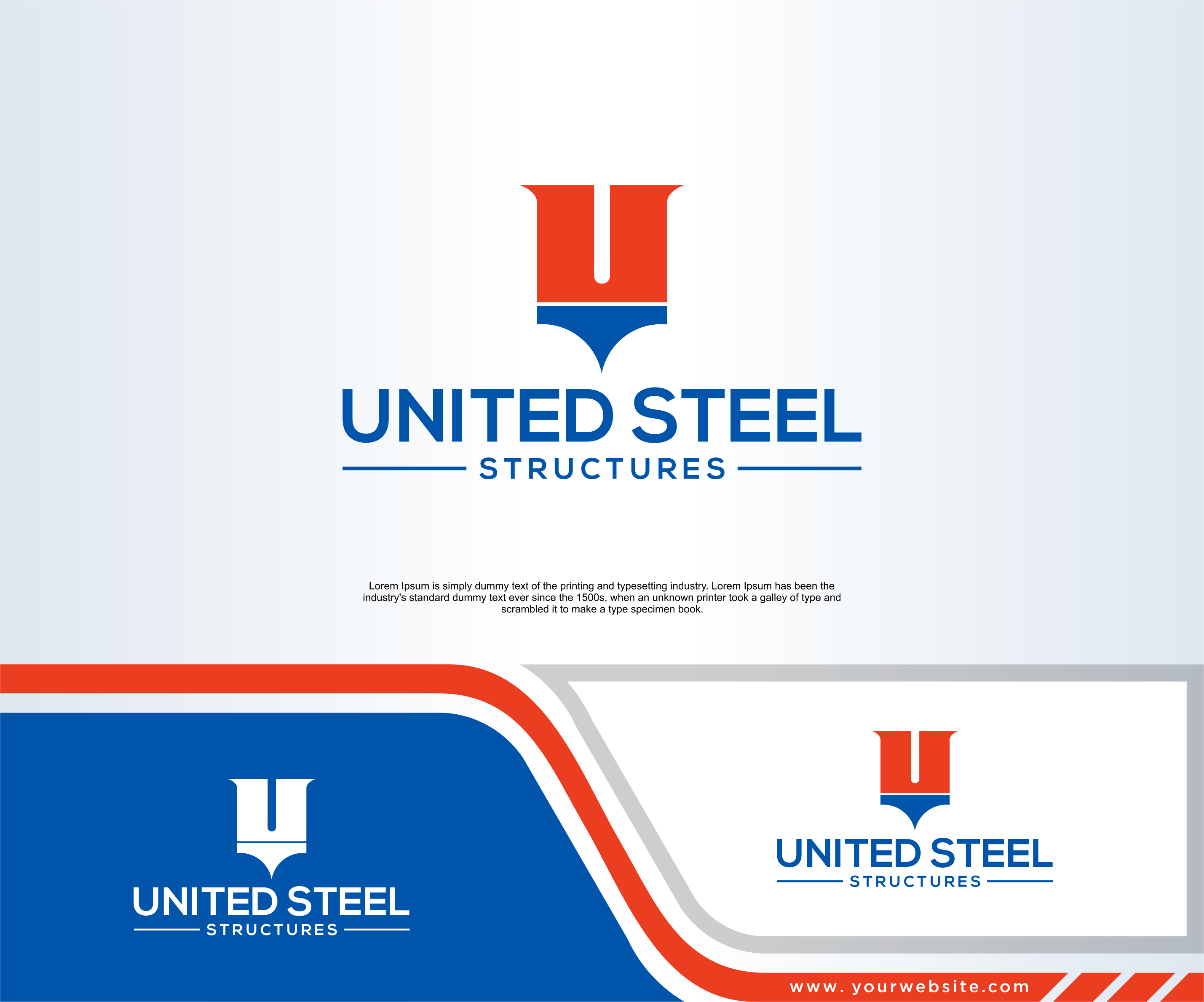 Logo Design by dobleh_creative for United Steel Structures, Inc.  | Design #37267881
