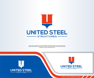 Logo Design by dobleh_creative for United Steel Structures, Inc.  | Design: #37267881