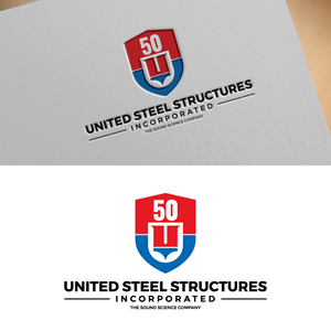 Logo Design by Znuj Esilas for United Steel Structures, Inc.  | Design: #37270575