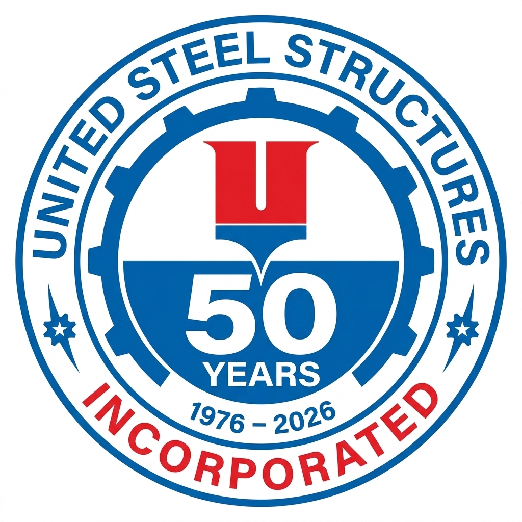 Logo Design by Muhammadsaria for United Steel Structures, Inc.  | Design #37279218