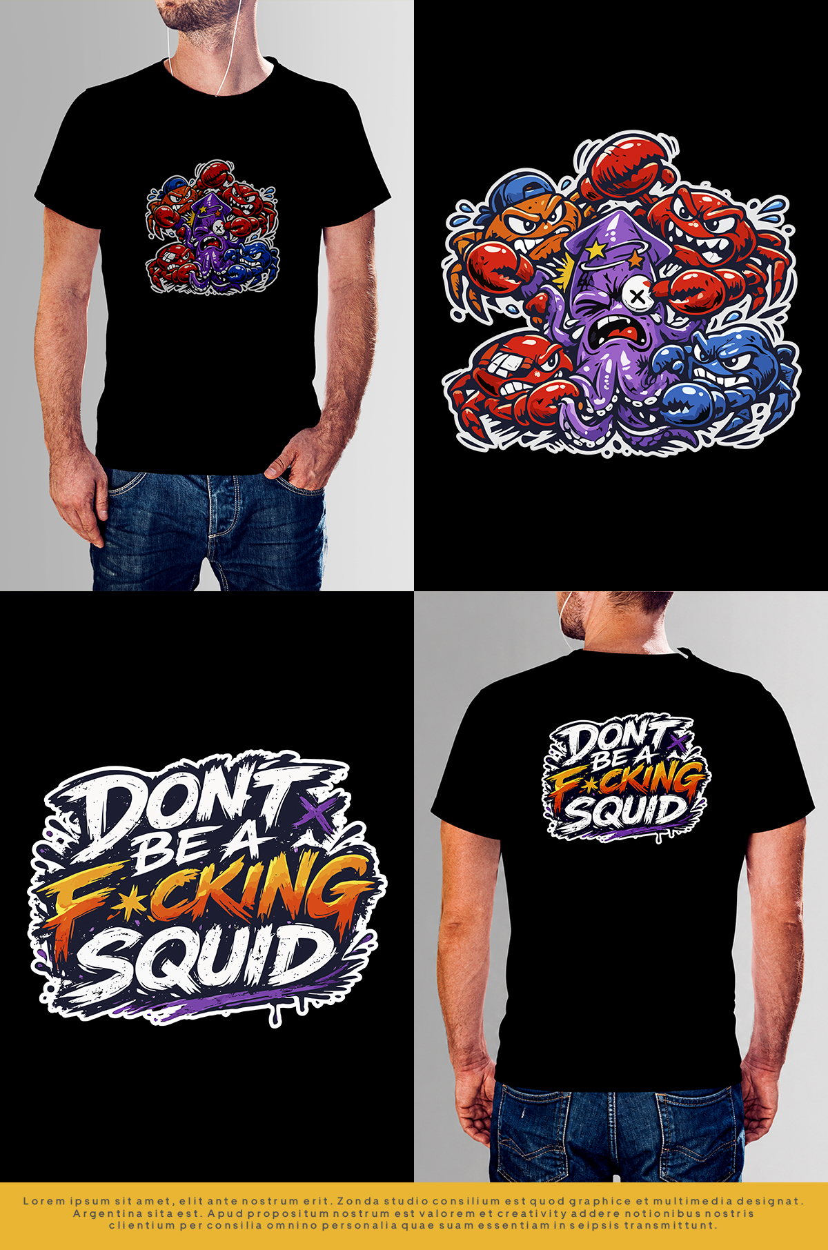 T-shirt Design by Zonda Studio for this project | Design #37265651