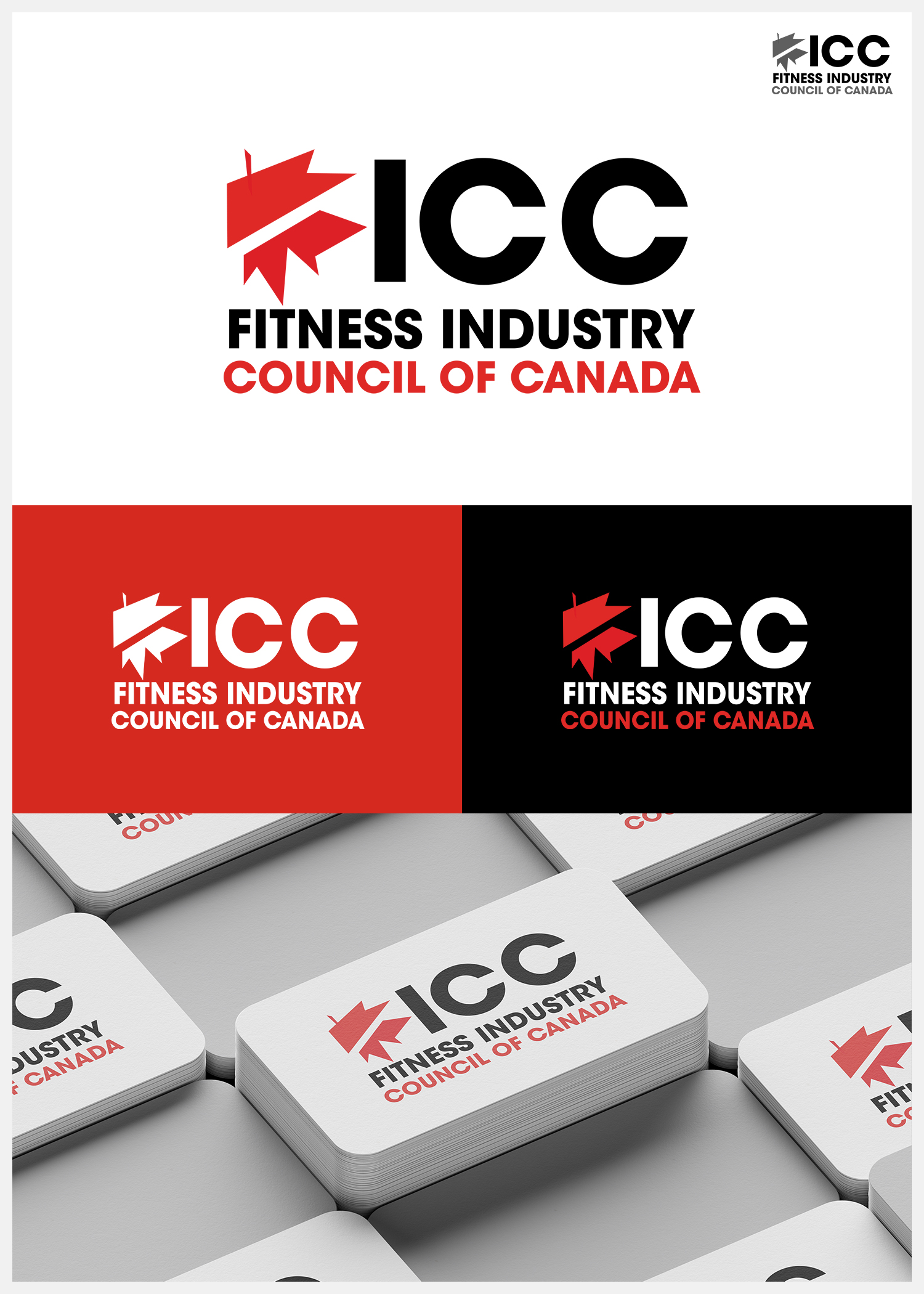 Diseño de Logo por IDesign1606 para Fitness Industry Council of Canada | Diseño #37284896