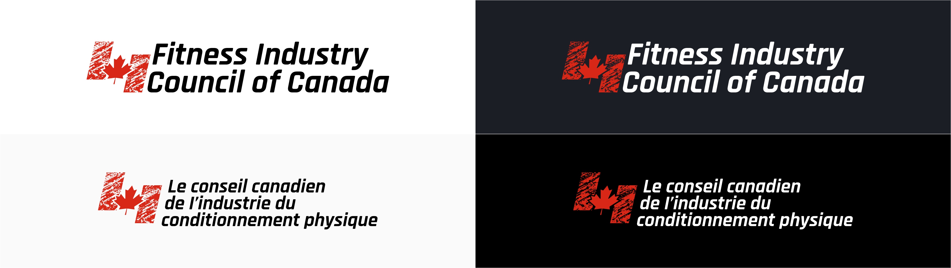 Logo Design by erikdesign for Fitness Industry Council of Canada | Design #37274064
