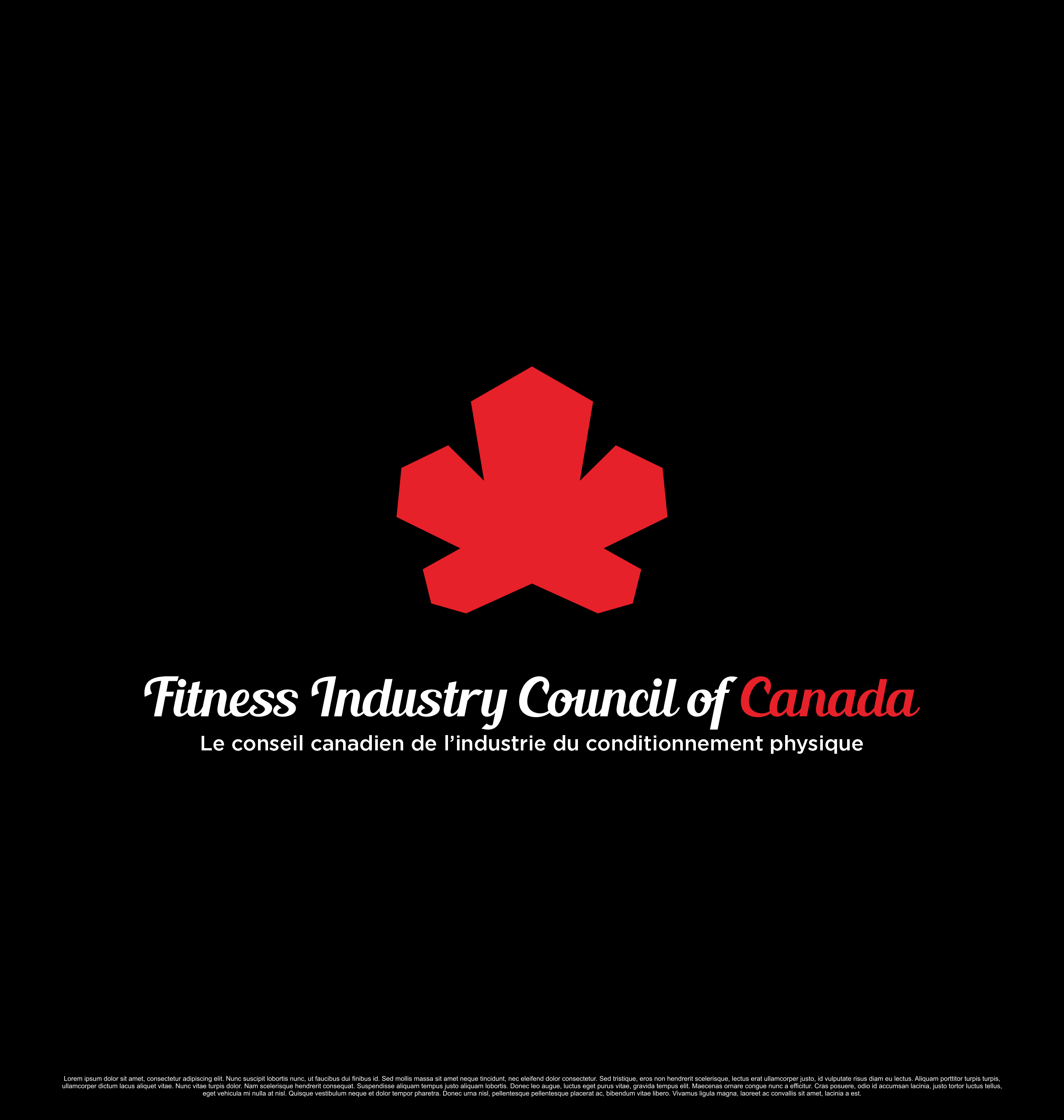 Diseño de Logo por kebusibud para Fitness Industry Council of Canada | Diseño #37268979
