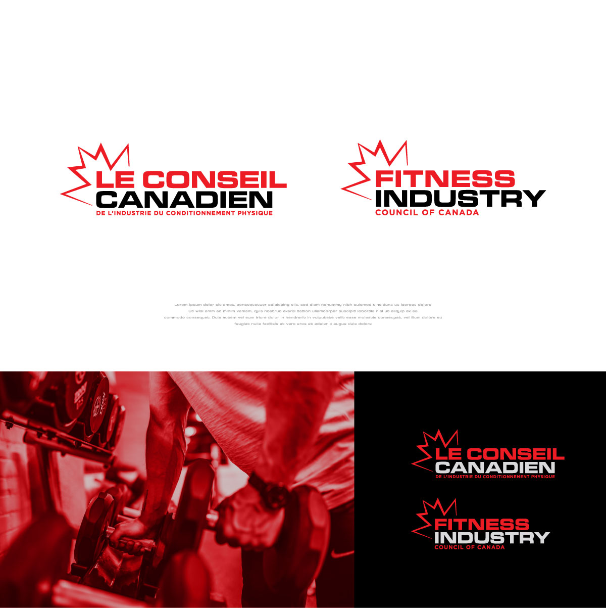 Diseño de Logo por apik. para Fitness Industry Council of Canada | Diseño #37266184