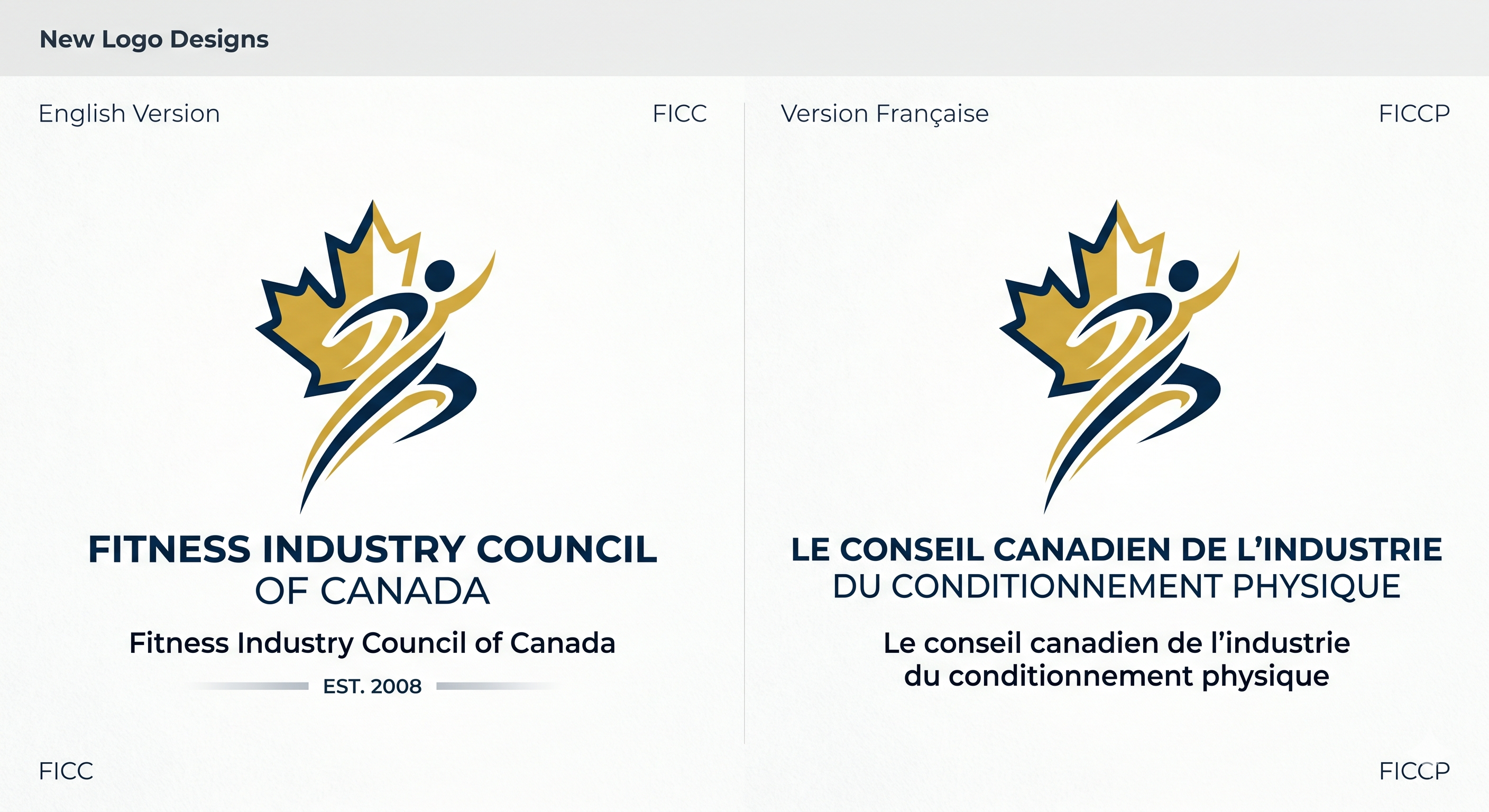 Logo Design by Logotruck for Fitness Industry Council of Canada | Design #37283705