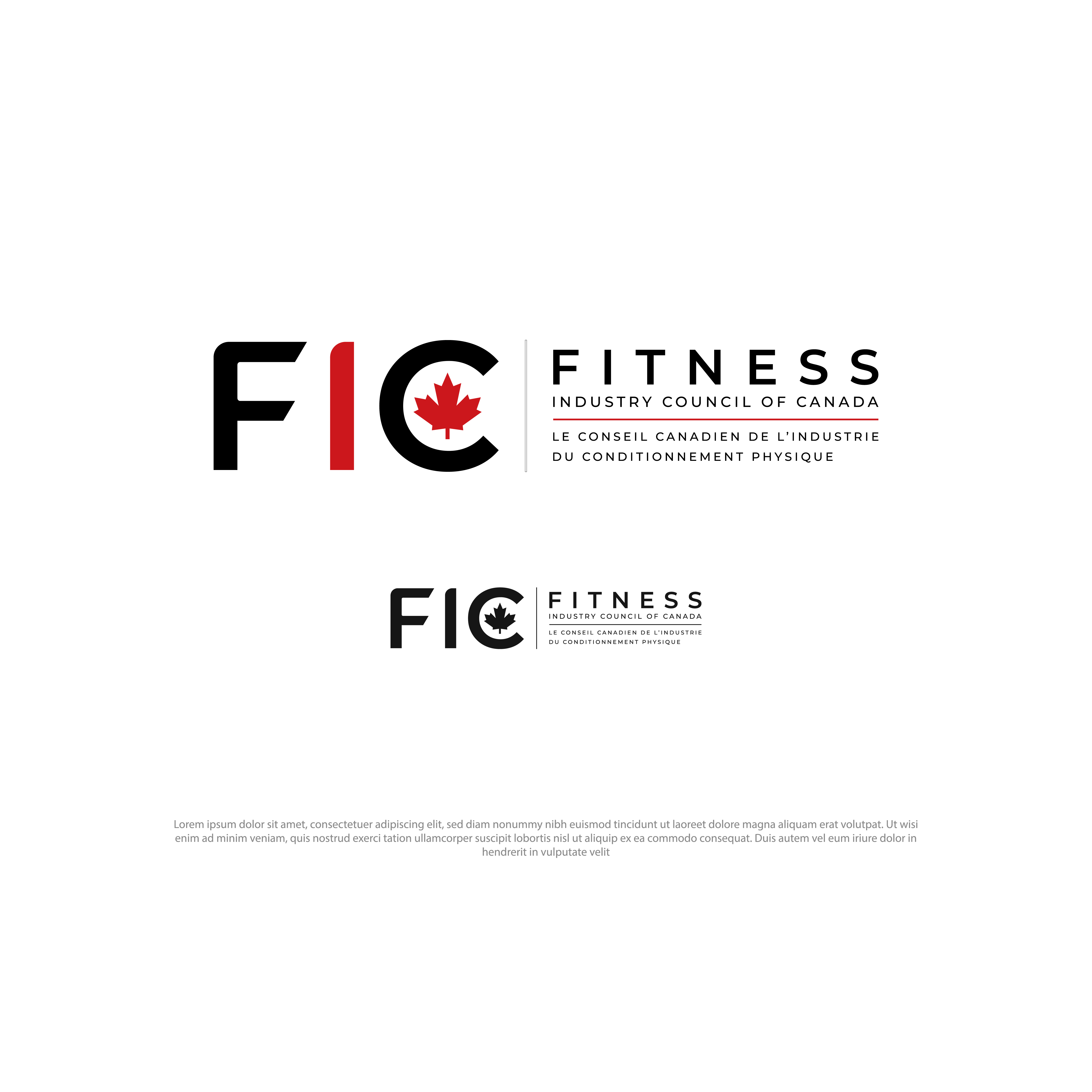 Logo Design by Nurlaila0612 for Fitness Industry Council of Canada | Design #37278377