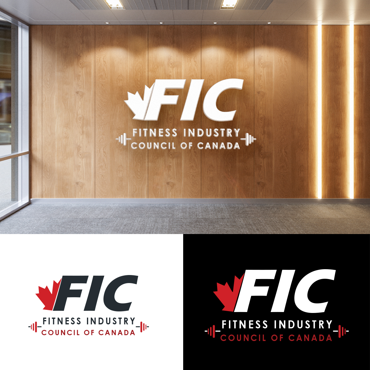Logo Design by Creative Jiniya for Fitness Industry Council of Canada | Design #37279817