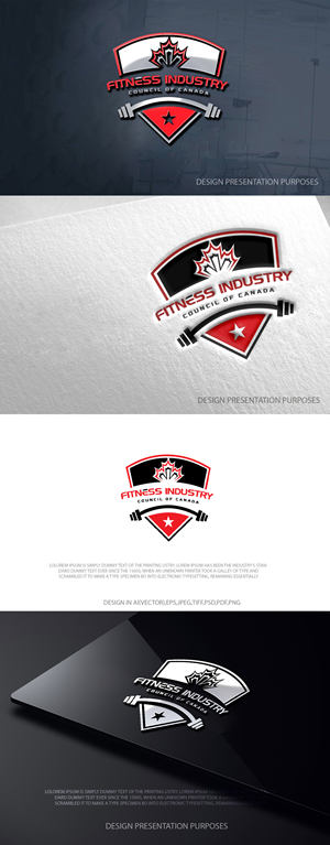 Diseño de Logo por zebronicgraphic para Fitness Industry Council of Canada | Diseño: #37269408