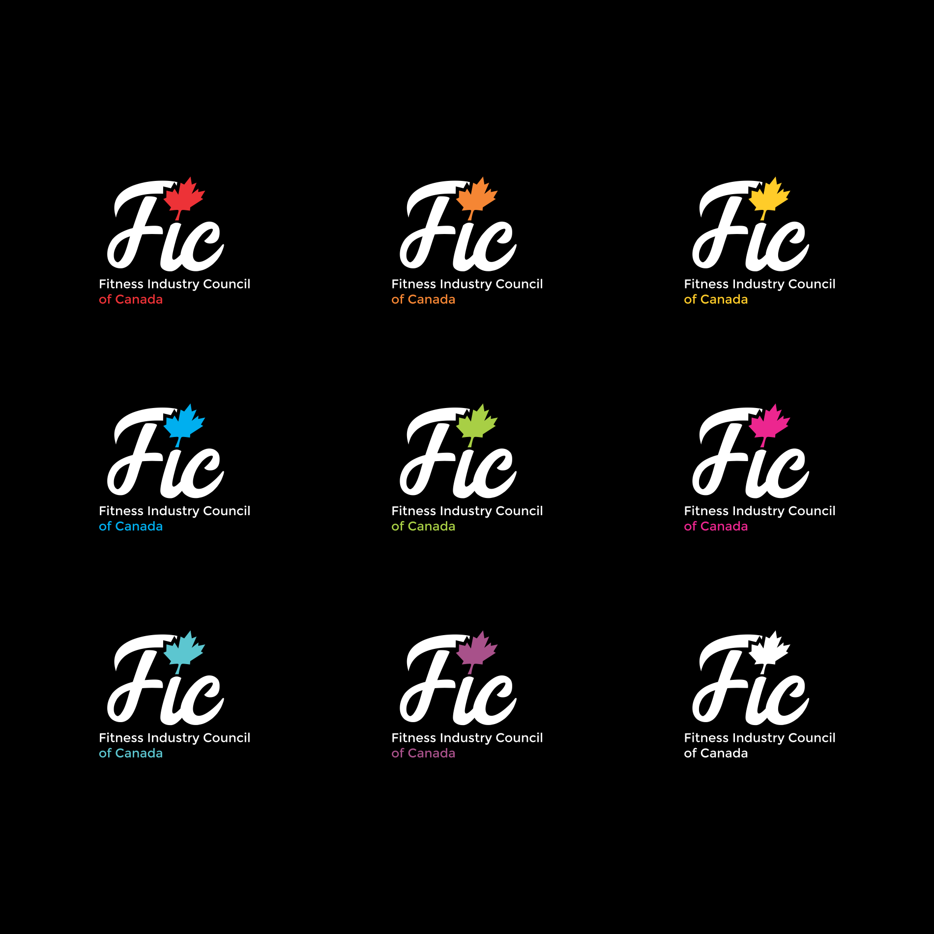 Logo Design by Jozjozan.Std™ for Fitness Industry Council of Canada | Design #37282854
