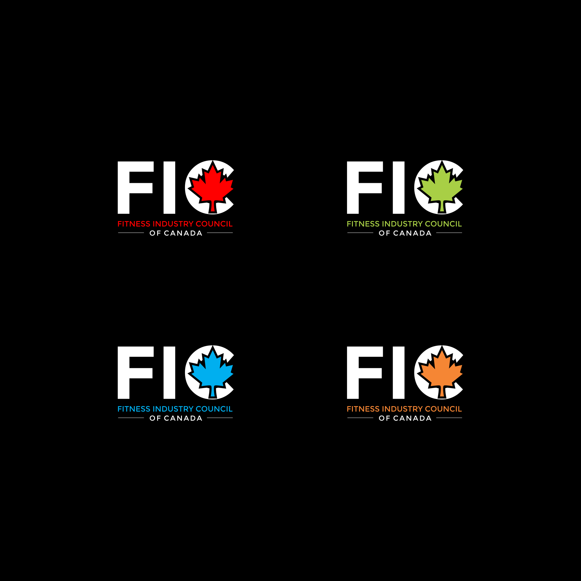 Logo Design by Jozjozan.Std™ for Fitness Industry Council of Canada | Design #37282892
