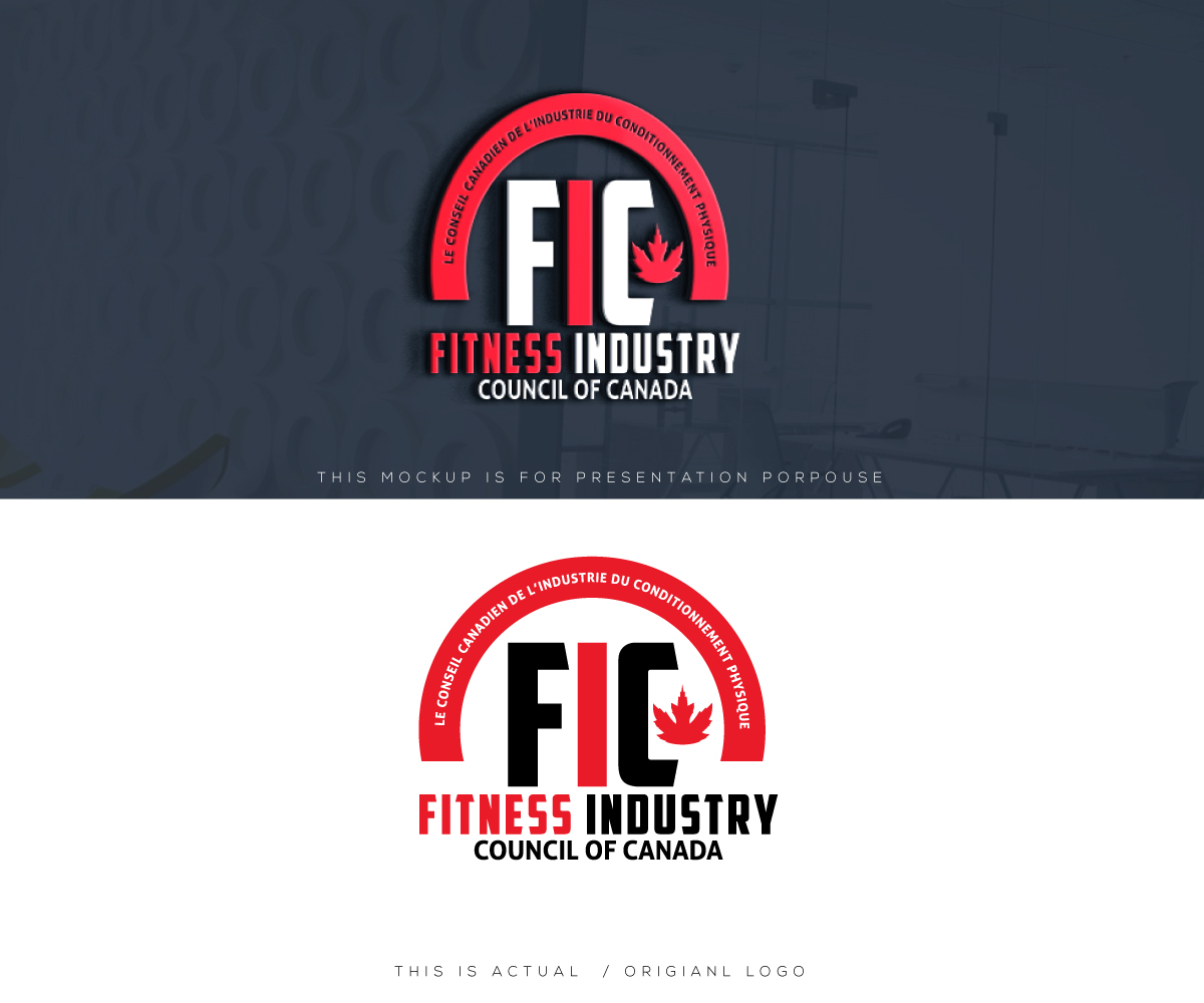 Diseño de Logo por Ansh Design para Fitness Industry Council of Canada | Diseño #37268625