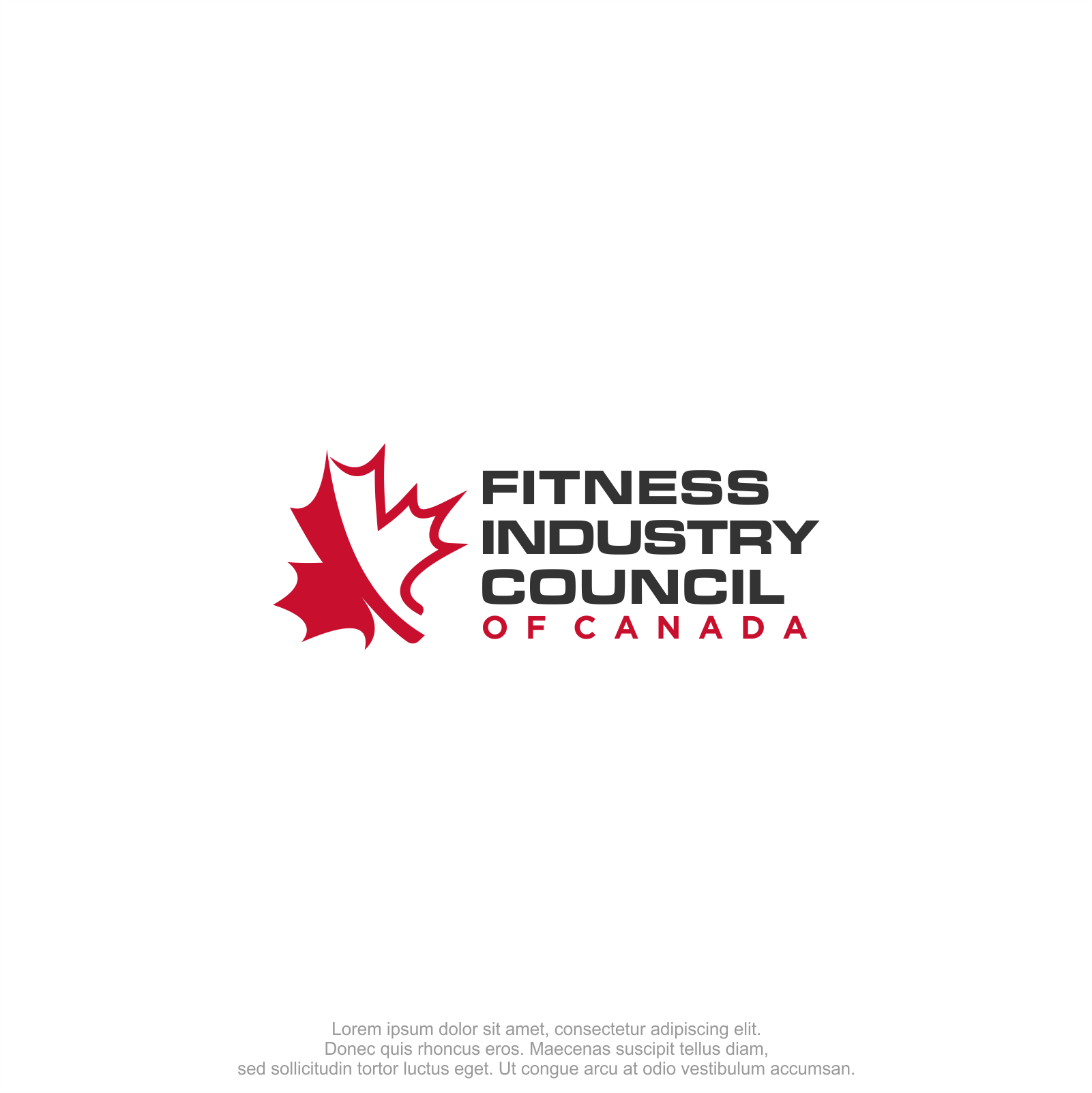 Diseño de Logo por M.Syaiful Huda para Fitness Industry Council of Canada | Diseño #37271038