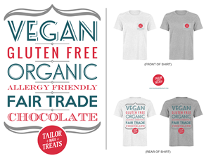 T shirt for chocolate company