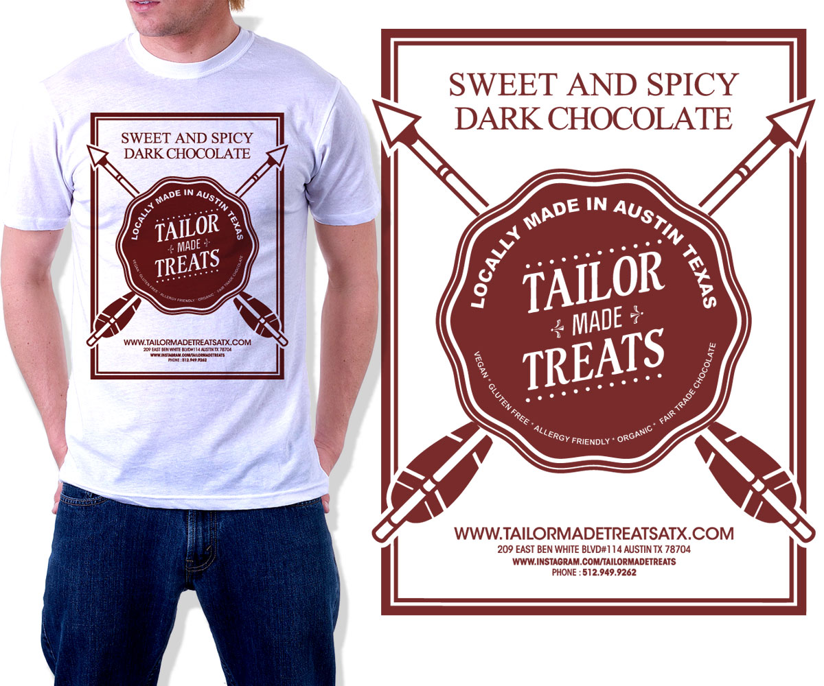 T-shirt Design by Odee for Tailor Made Treats | Design #3169169
