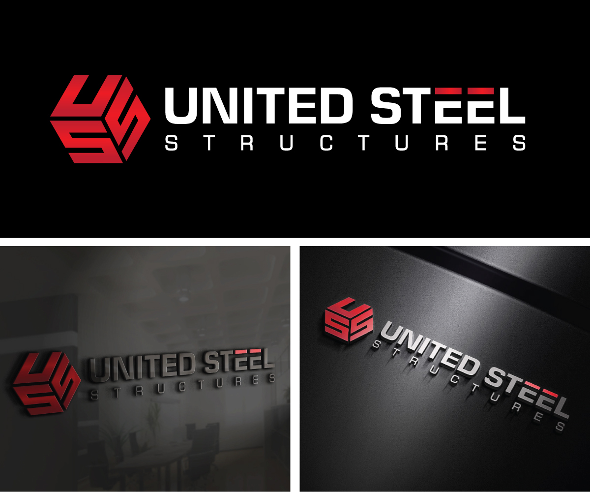 Logo Design by Adi Graphics for United Steel Structures, Inc.  | Design #37270269