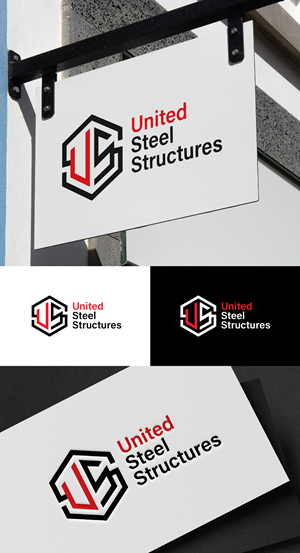 Logo Design by S.H Designs for United Steel Structures, Inc.  | Design: #37270335