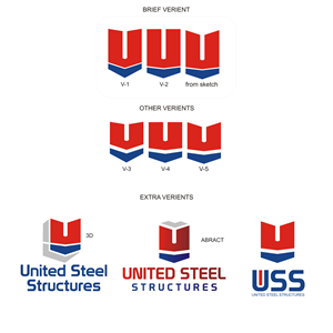 Logo Design by All art for United Steel Structures, Inc.  | Design: #37345201