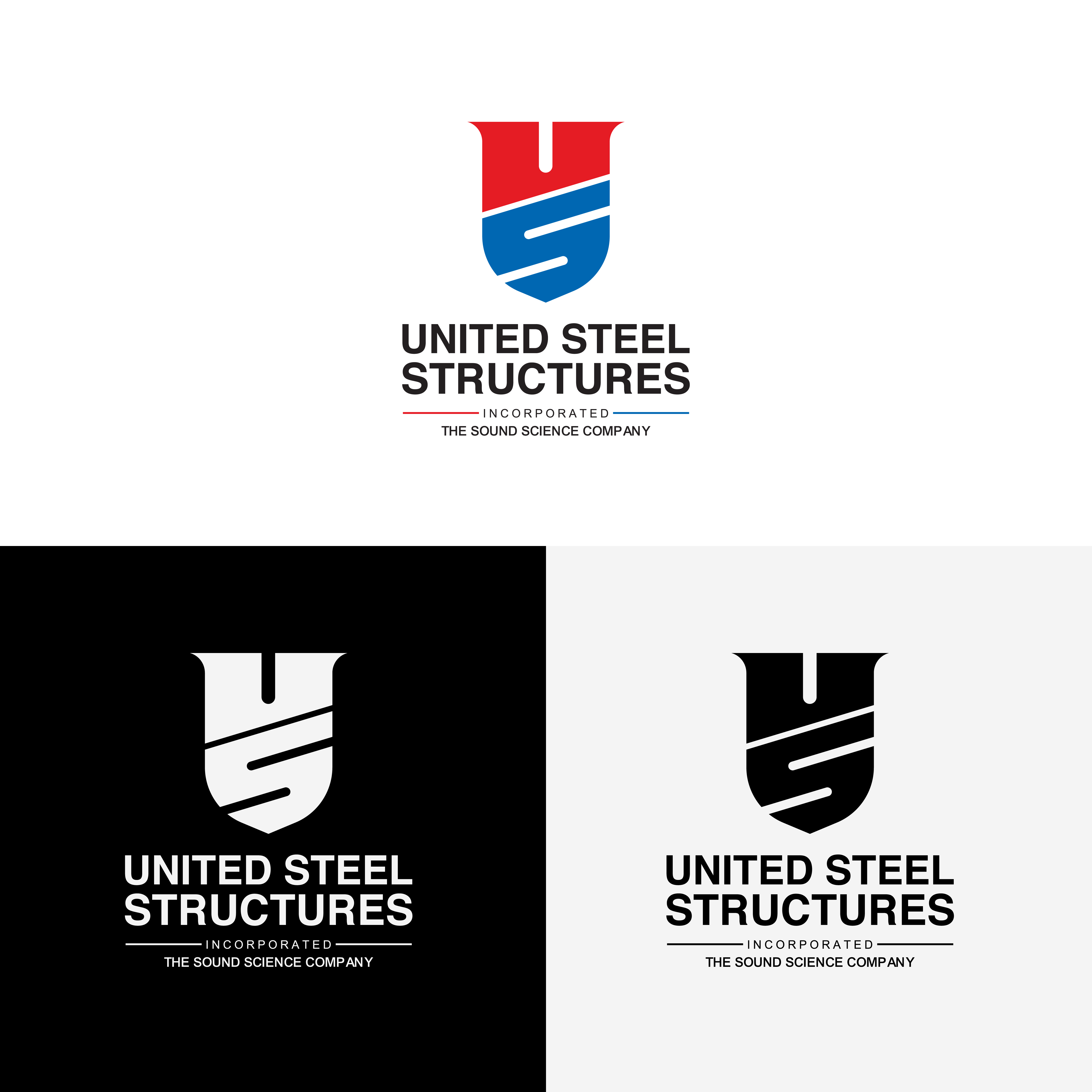 Logo Design by Merin gopi for United Steel Structures, Inc.  | Design #37294361