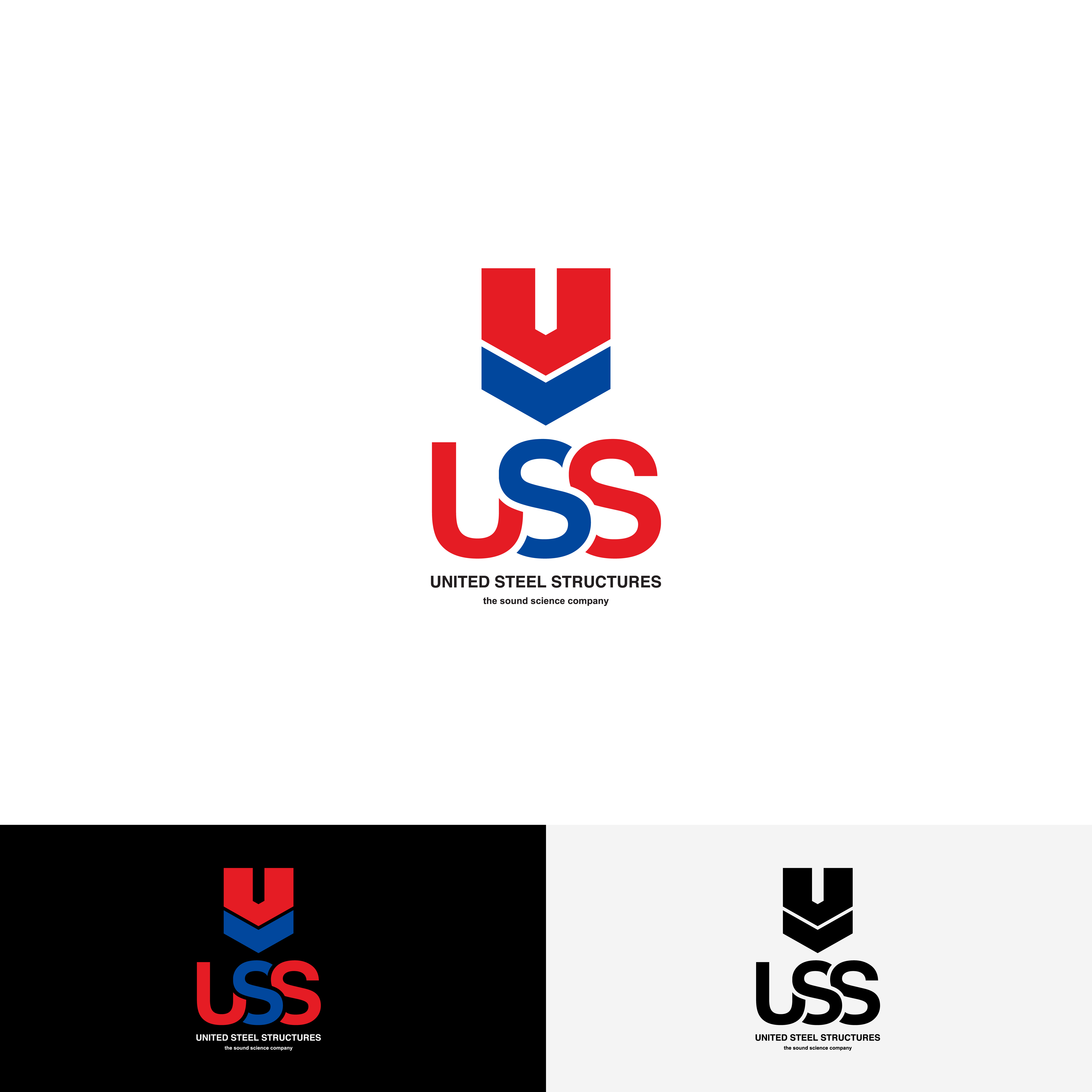Logo Design by Merin gopi for United Steel Structures, Inc.  | Design #37343879