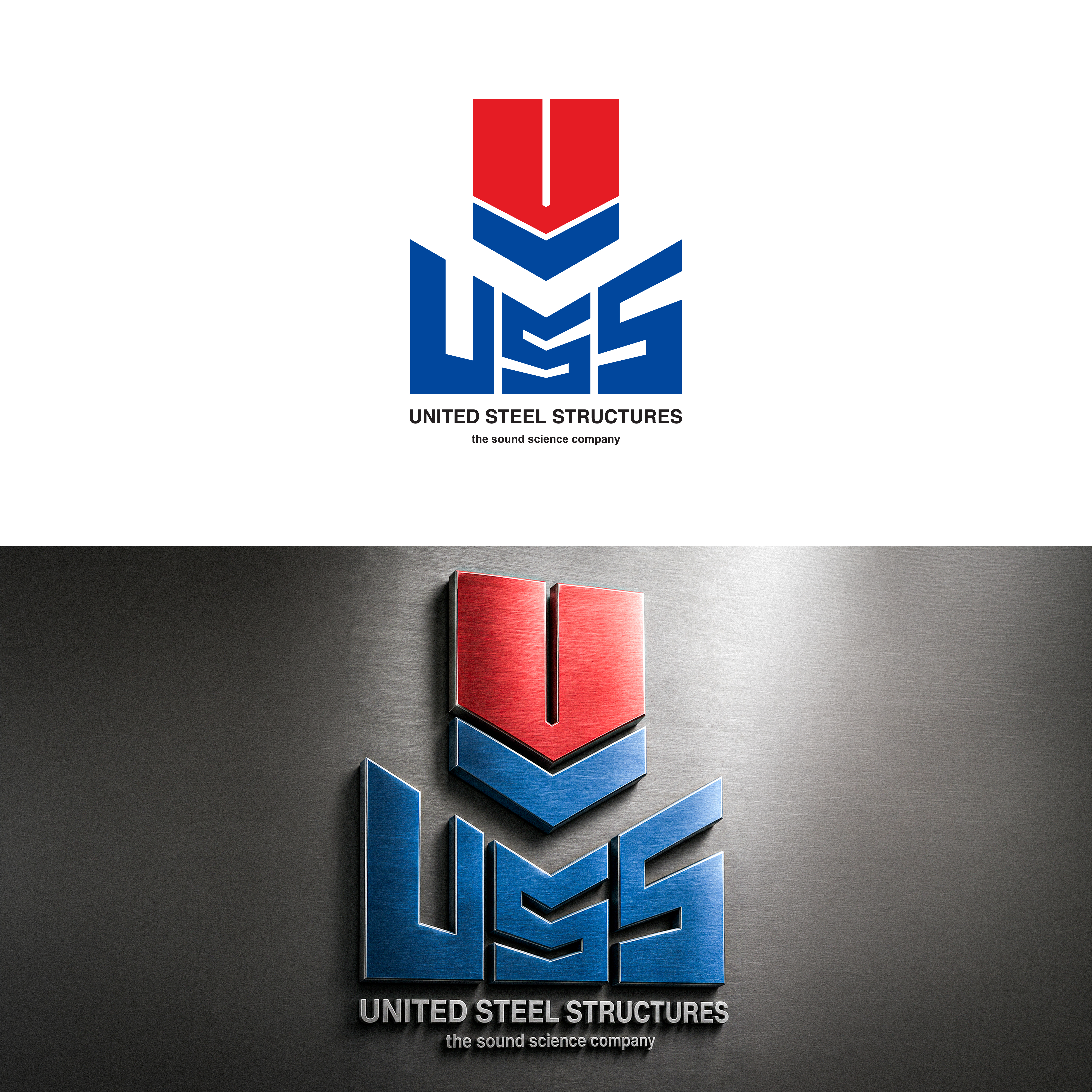 Logo Design by Merin gopi for United Steel Structures, Inc.  | Design #37348277