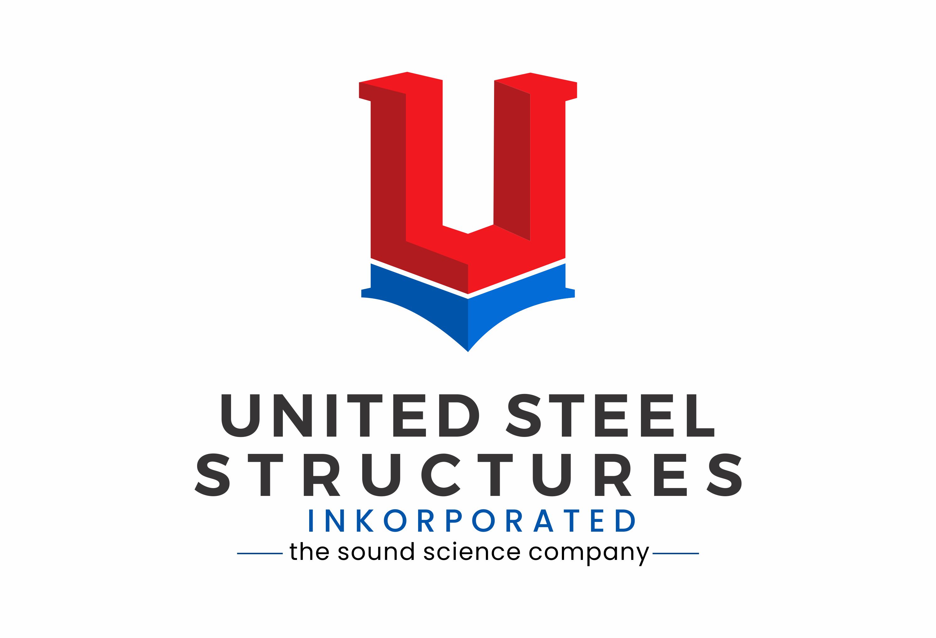 Logo Design by Borago for United Steel Structures, Inc.  | Design #37322916