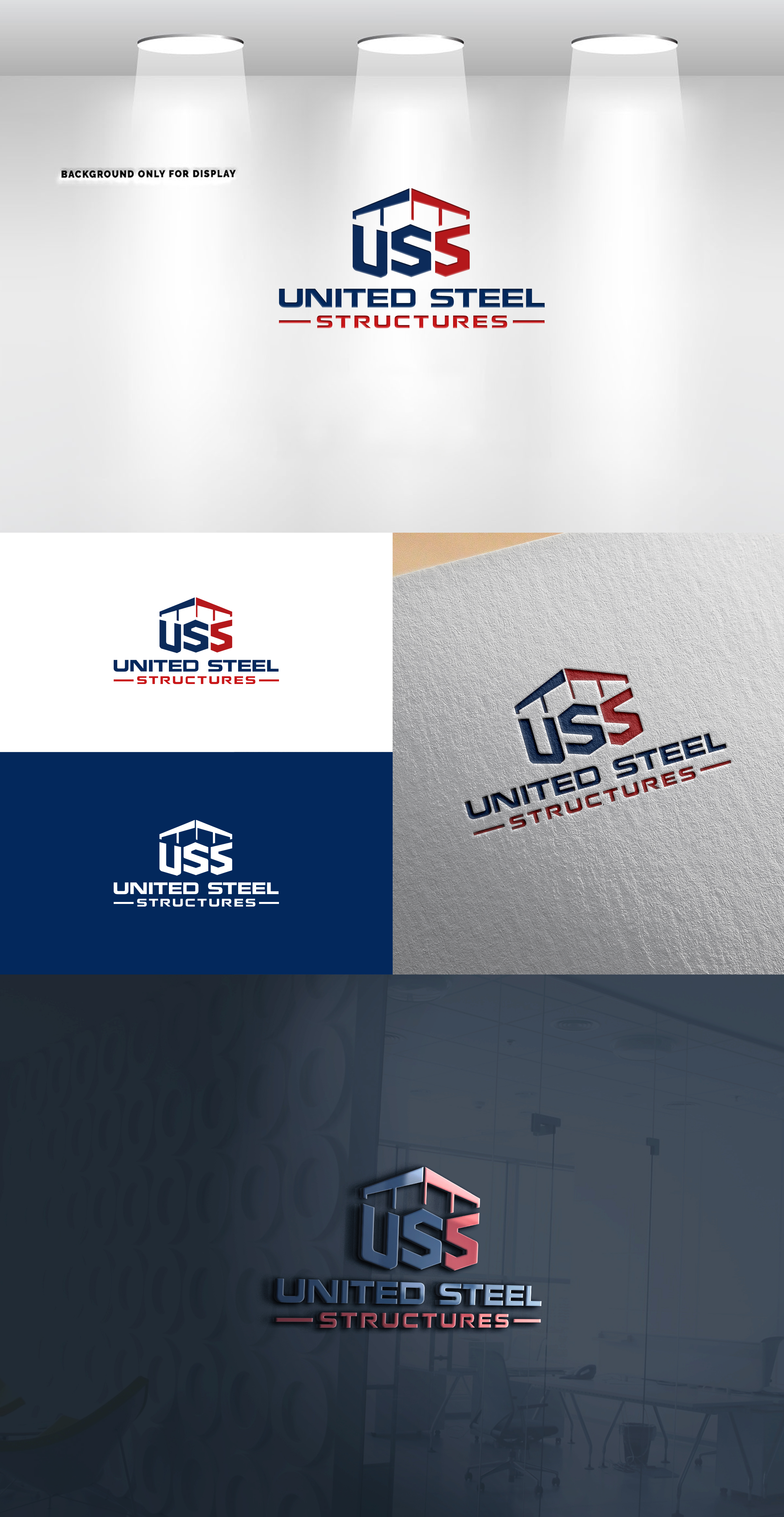 Logo Design by Rahmina for United Steel Structures, Inc.  | Design #37294512