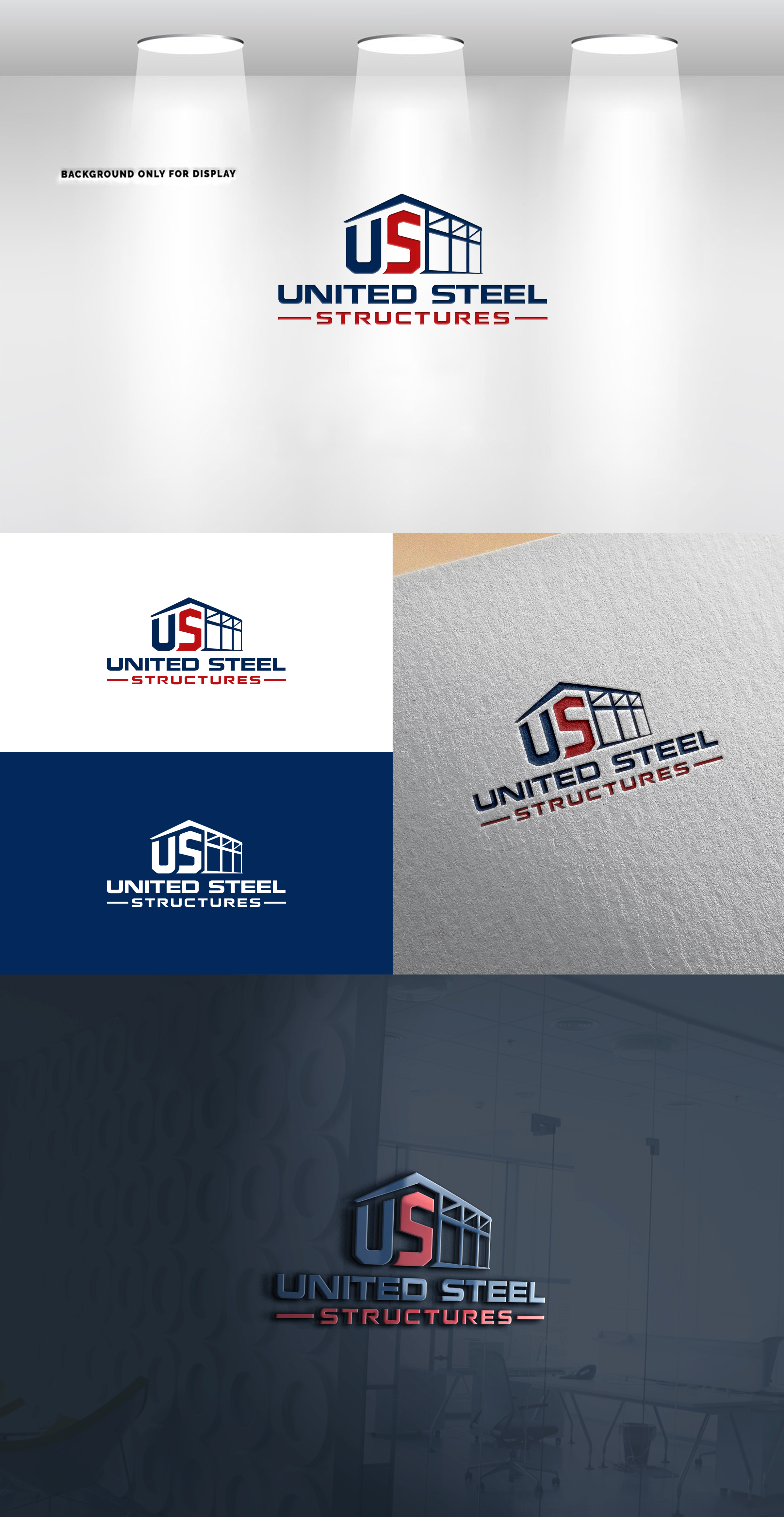 Logo Design by Rahmina for United Steel Structures, Inc.  | Design #37294514