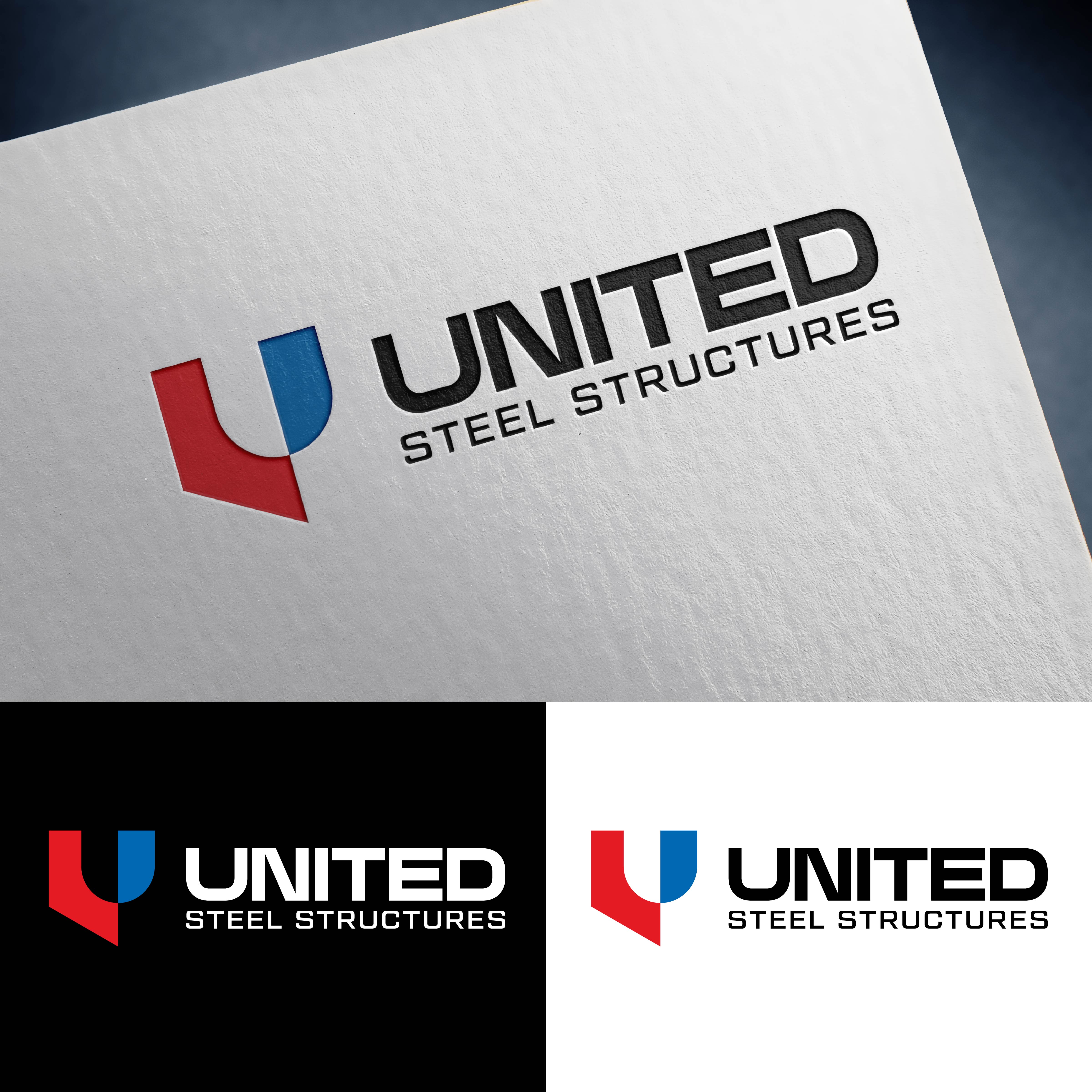 Logo Design by John Mark Arts for United Steel Structures, Inc.  | Design #37268822