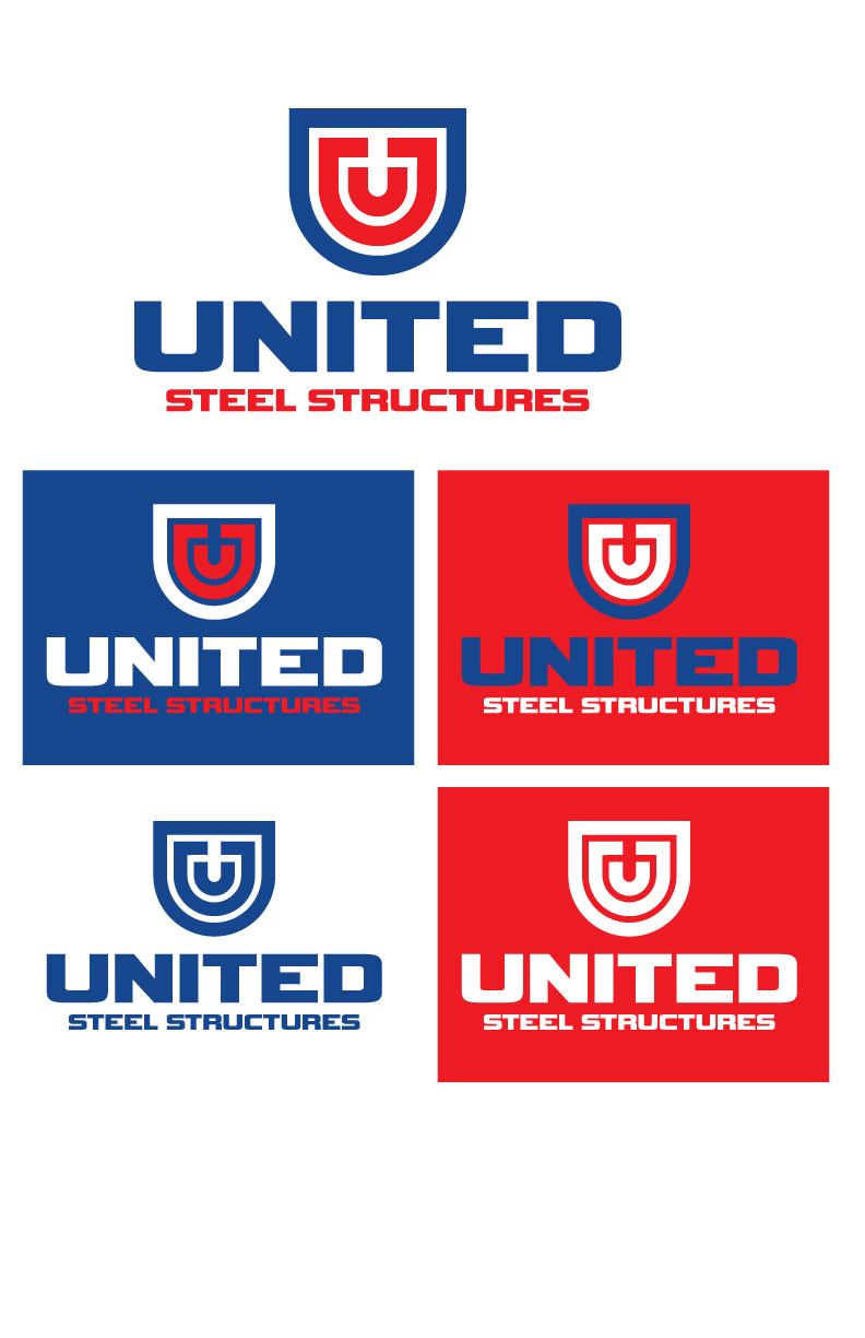 Logo Design by Mike Carroll for United Steel Structures, Inc.  | Design #37289181