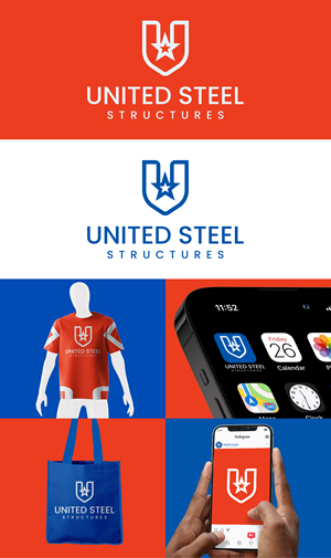 Logo Design by FA34 for United Steel Structures, Inc.  | Design: #37290909