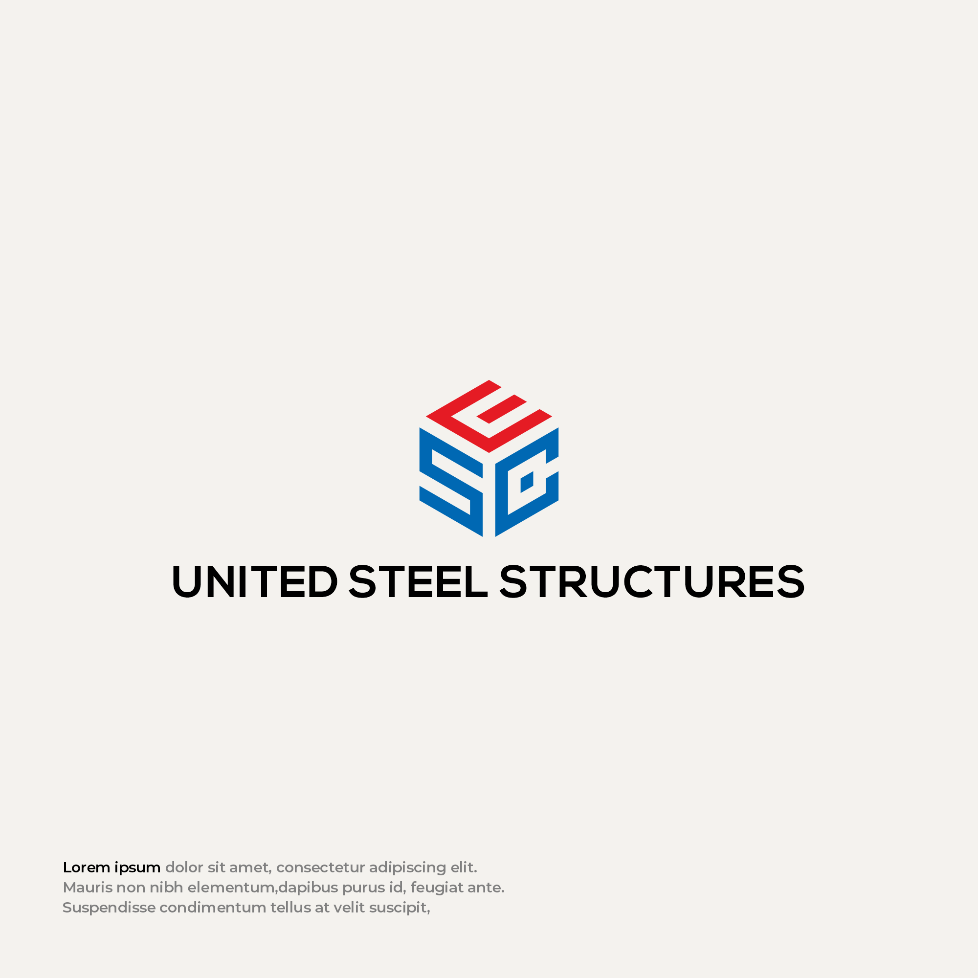 Logo Design by Mantra™ for United Steel Structures, Inc.  | Design #37268641