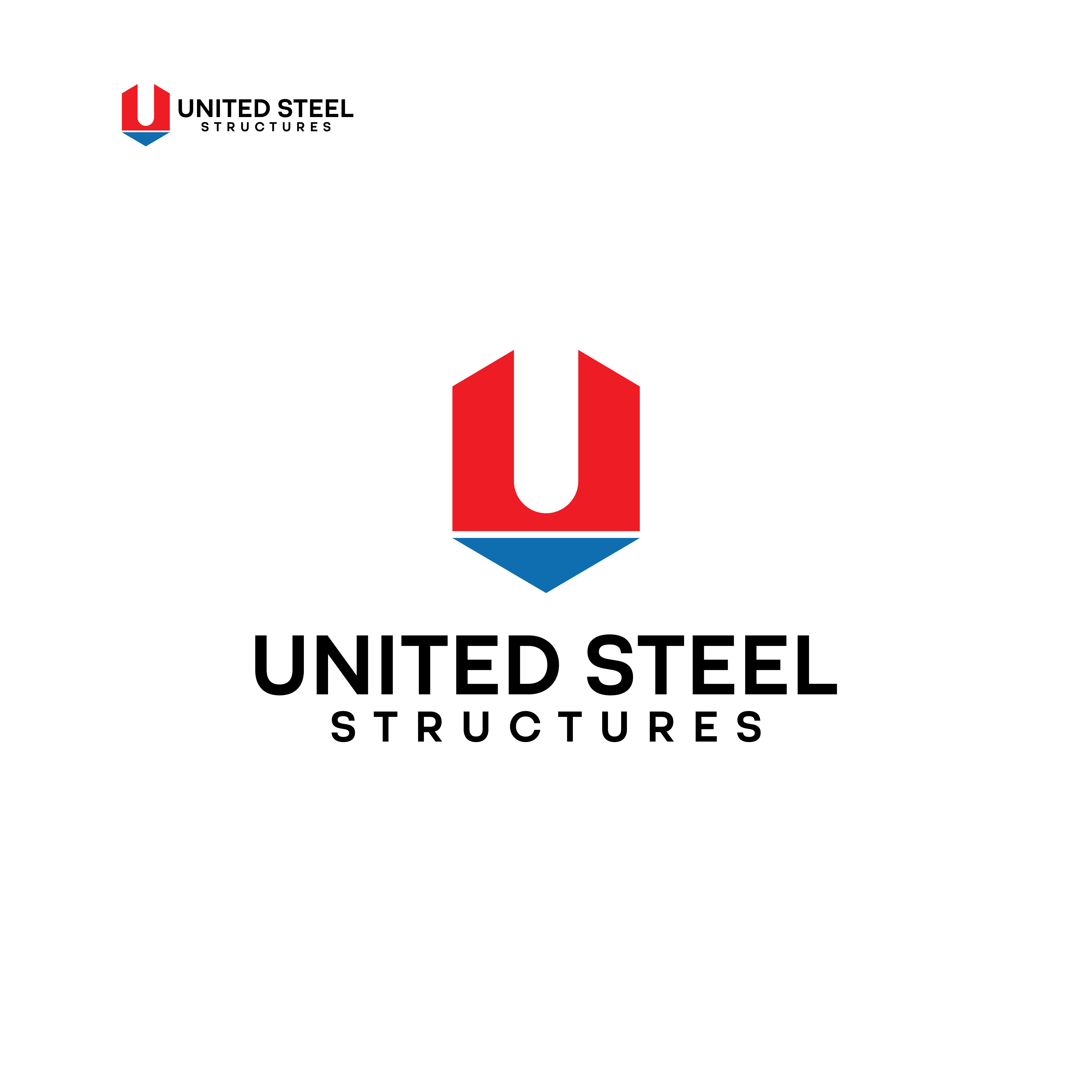 Logo Design by ares artworx for United Steel Structures, Inc.  | Design #37291213