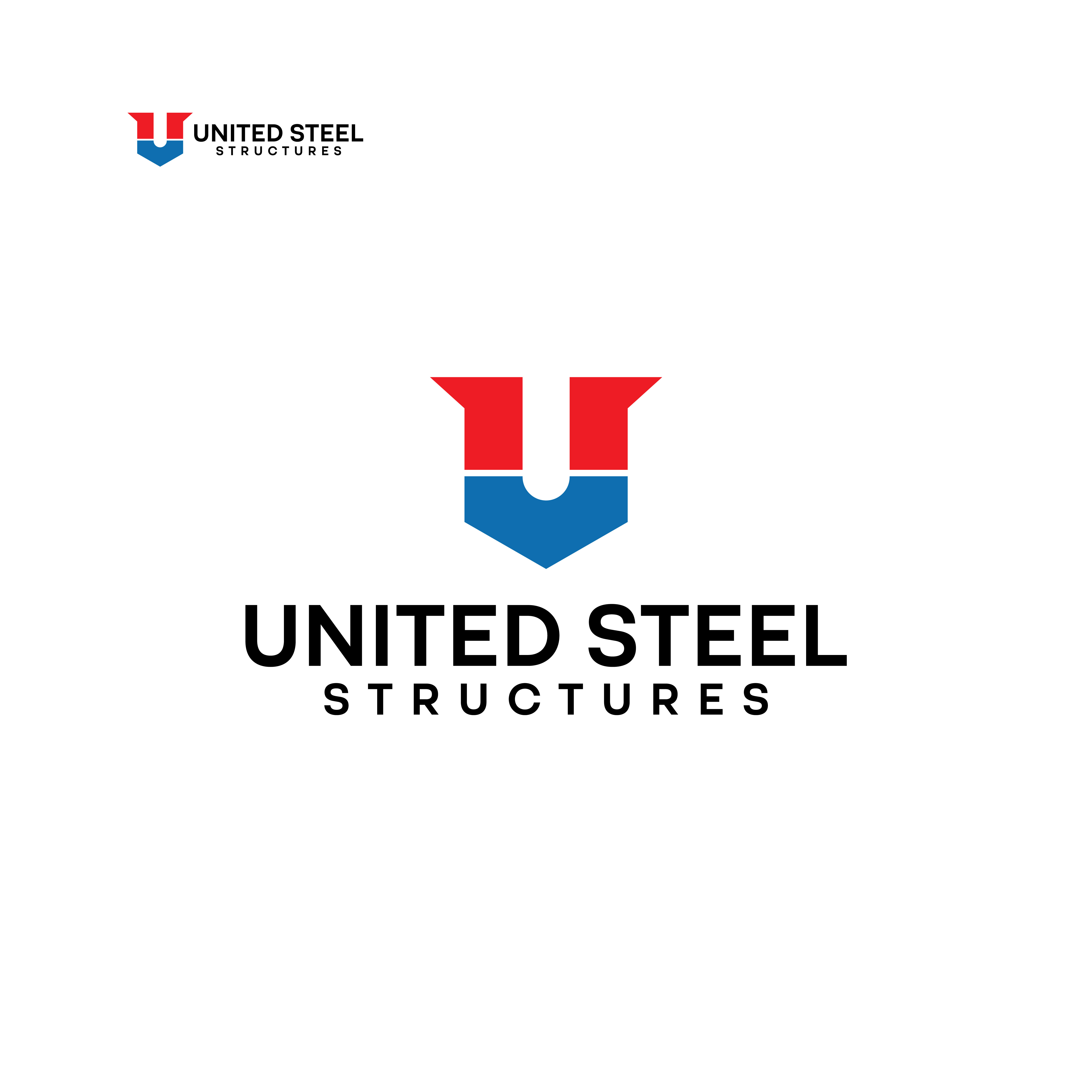 Logo Design by ares artworx for United Steel Structures, Inc.  | Design #37291264
