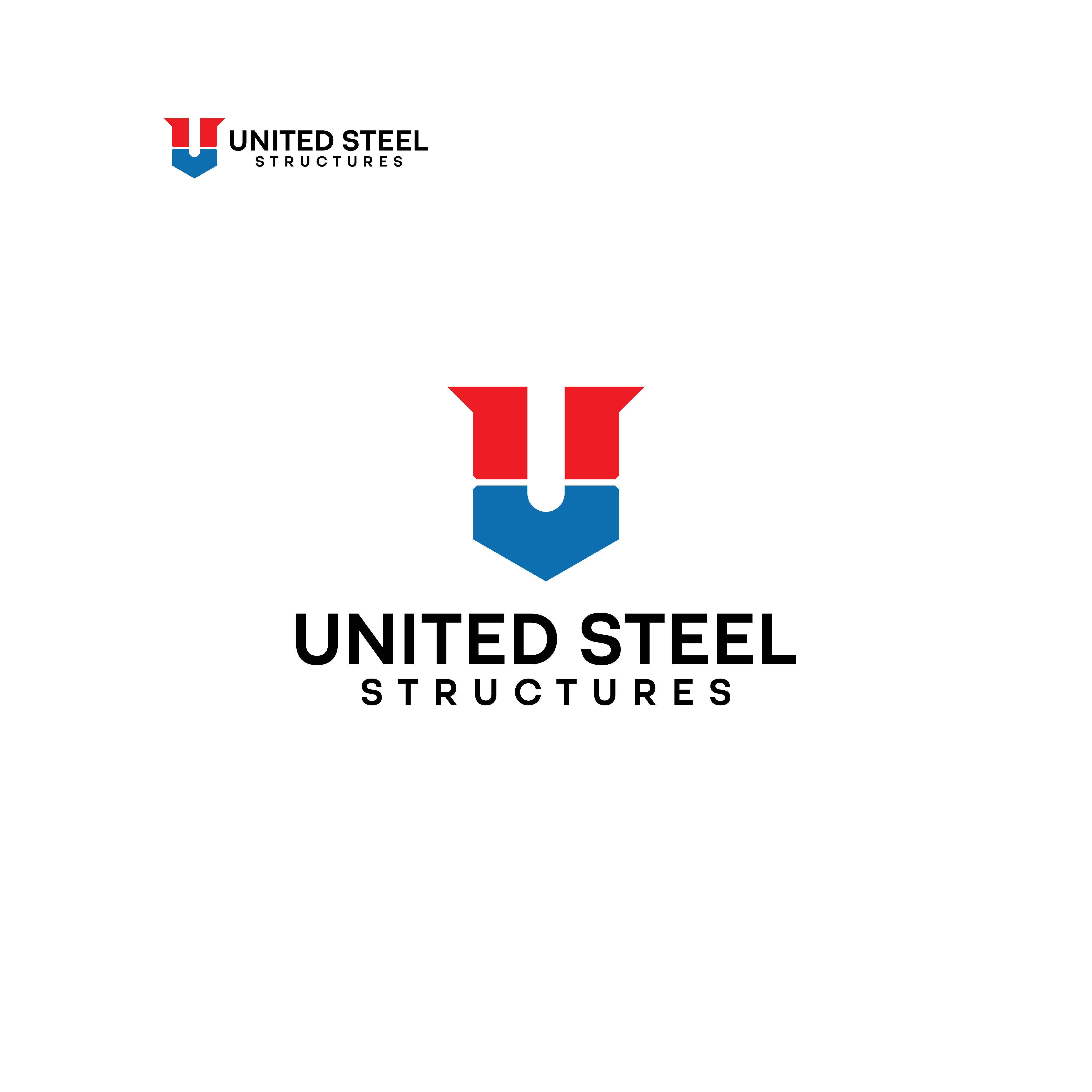 Logo Design by ares artworx for United Steel Structures, Inc.  | Design #37291306