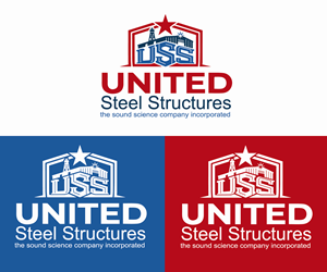 Logo Design by Oualid_Art for United Steel Structures, Inc.  | Design: #37276616