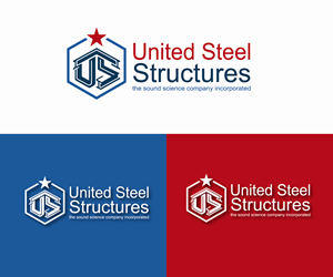 Logo Design by Oualid_Art for United Steel Structures, Inc.  | Design: #37276617