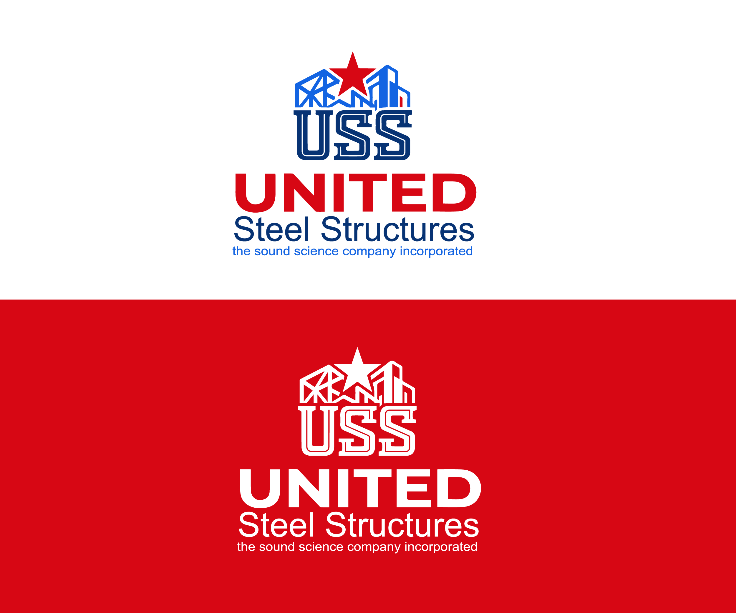 Logo Design by Oualid_Art for United Steel Structures, Inc.  | Design #37276619