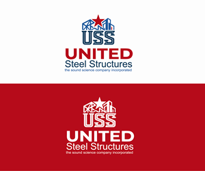 Logo Design by Oualid_Art for United Steel Structures, Inc.  | Design: #37276619