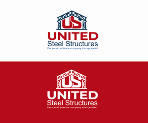 Logo Design by Oualid_Art for United Steel Structures, Inc.  | Design: #37282388