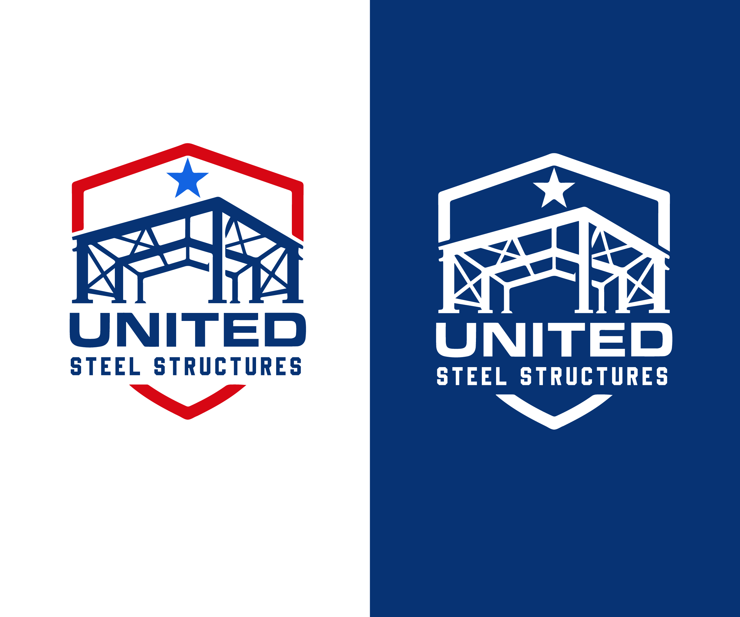 Logo Design by Oualid_Art for United Steel Structures, Inc.  | Design #37282858