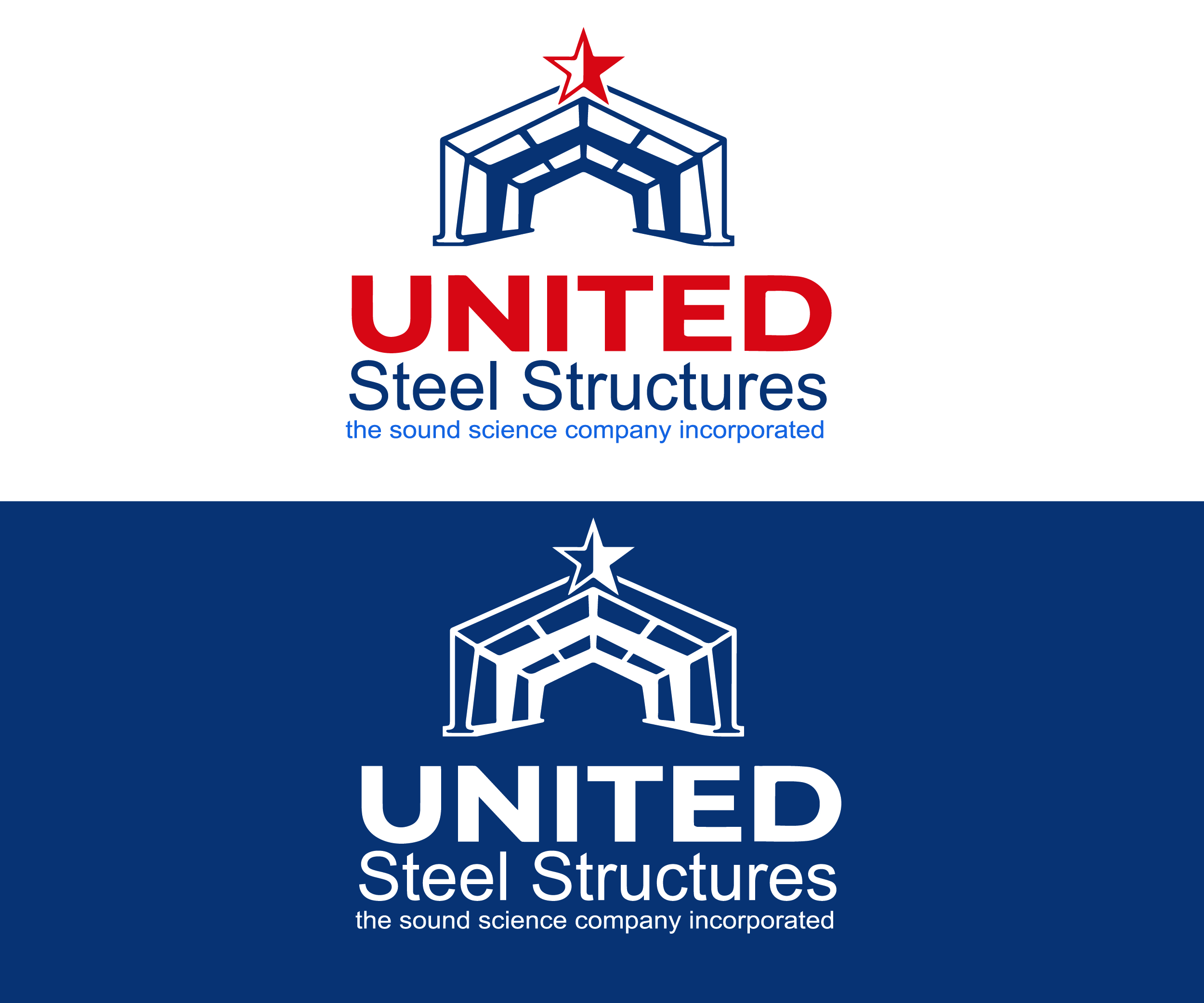 Logo Design by Oualid_Art for United Steel Structures, Inc.  | Design #37282861